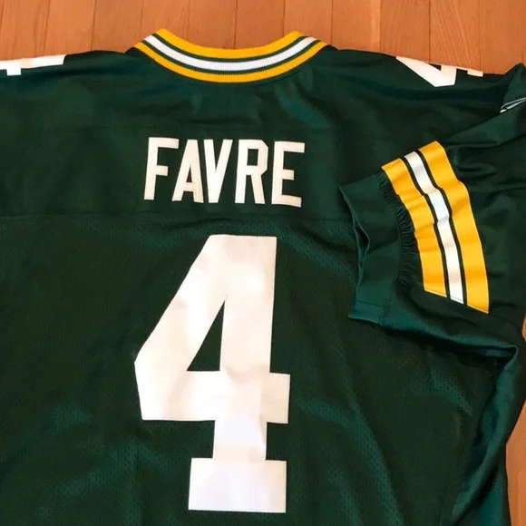 Reebok NFL #4 Favre Official Jersey-Size 54